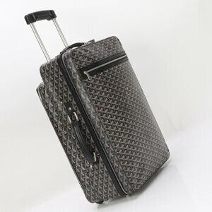 GOYARD Saint Louis Trolley suitcase carry on bag trip trunk leather